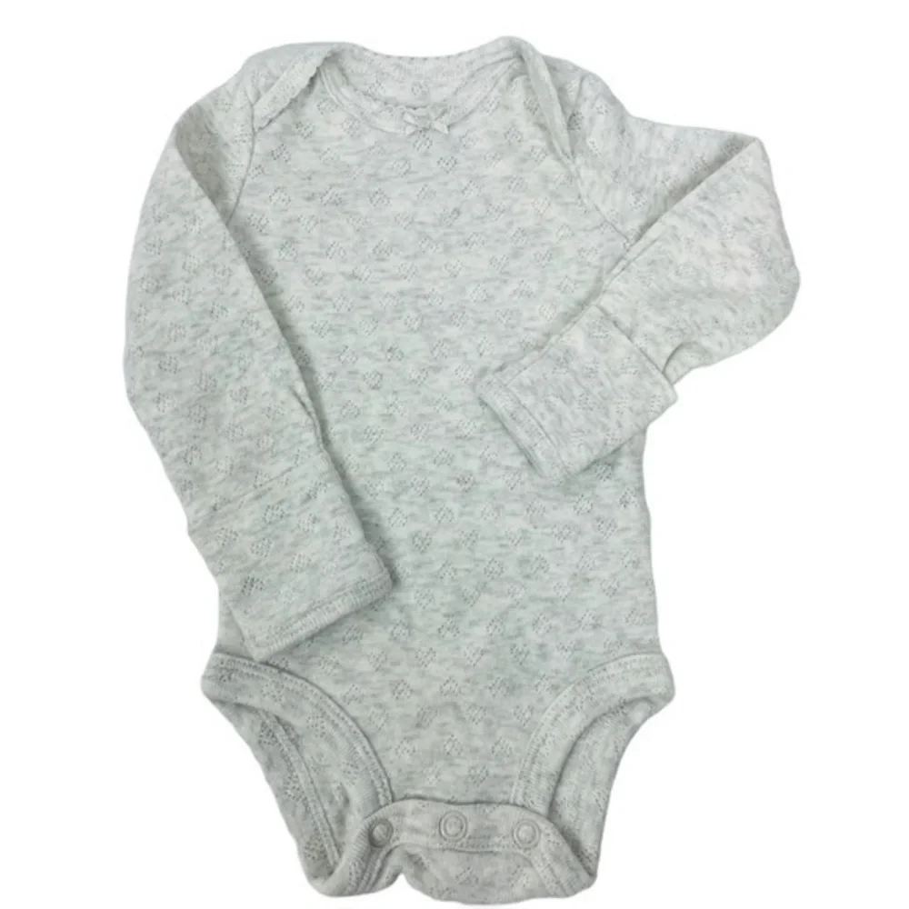 Carter’s Bodysuit Bundle 4 pcs -NWOT | BABY Size NB Newborn | Long Sleeve Shirts